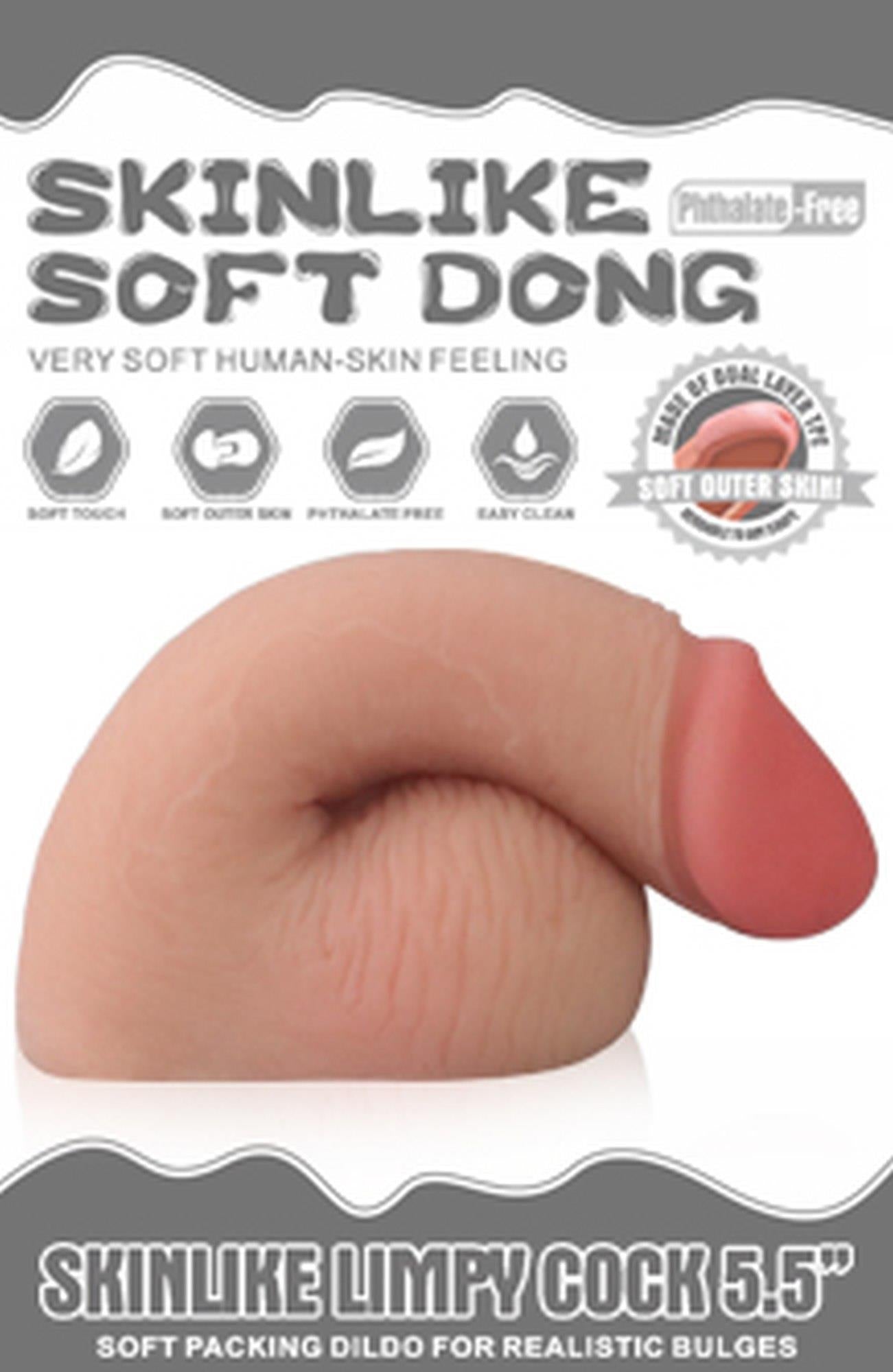 5.5"" Skinlike Limpy Cock