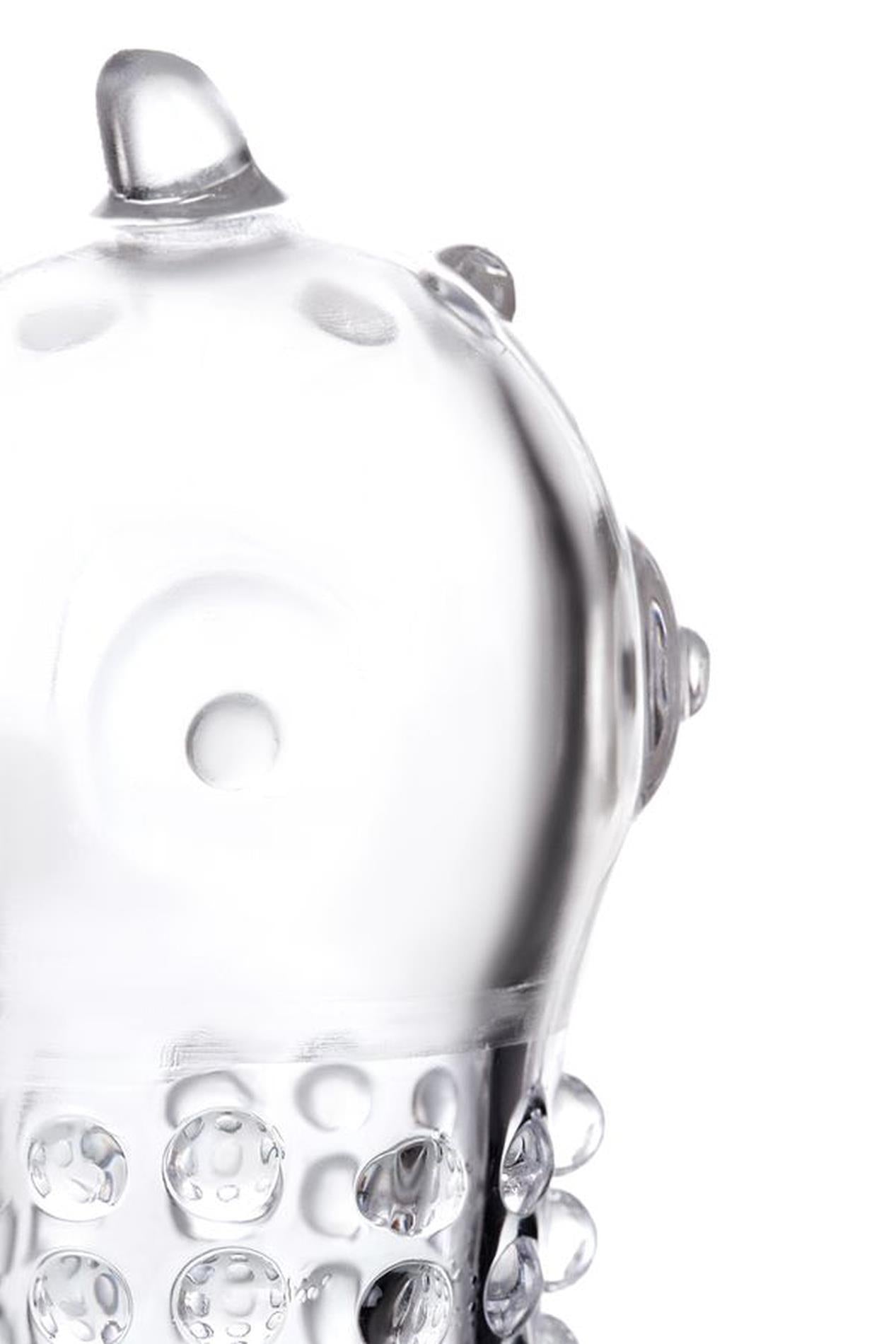A-TOYS, Penis Sleeve, TPR, Transparent, 14.7 cm