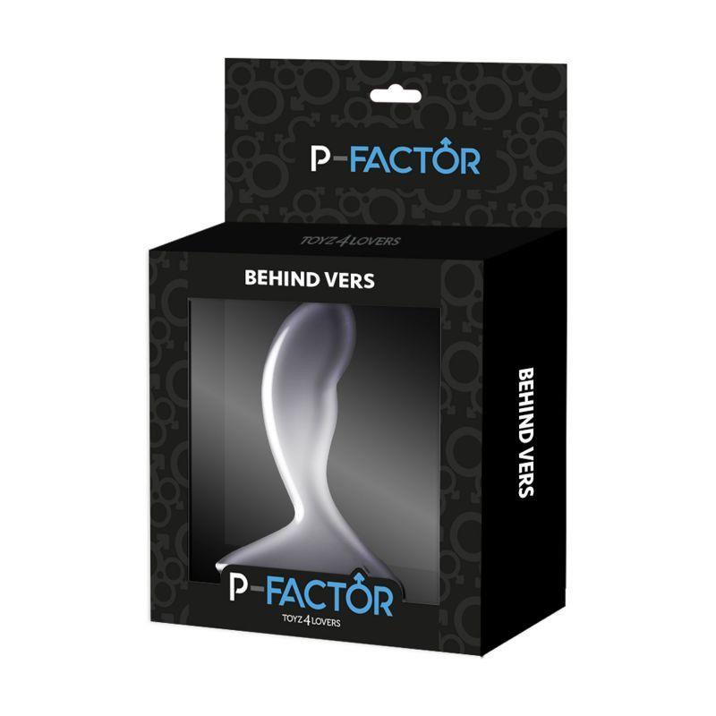 Wibrator analny silikonowy Toyz4lovers czarny 12,5 cm