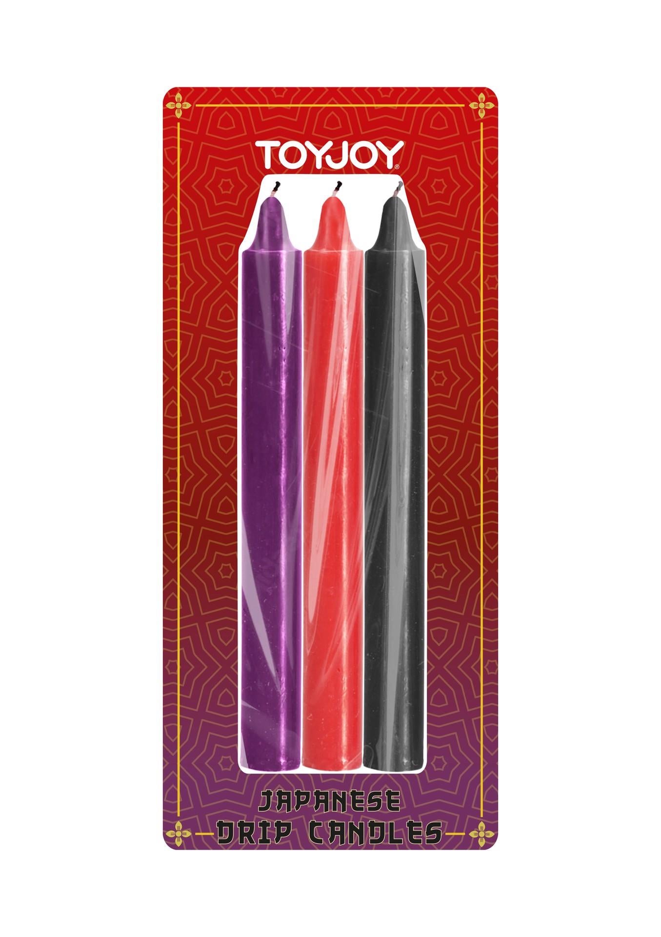 Świeczki do dripu ToyJoy japońskie multicolor