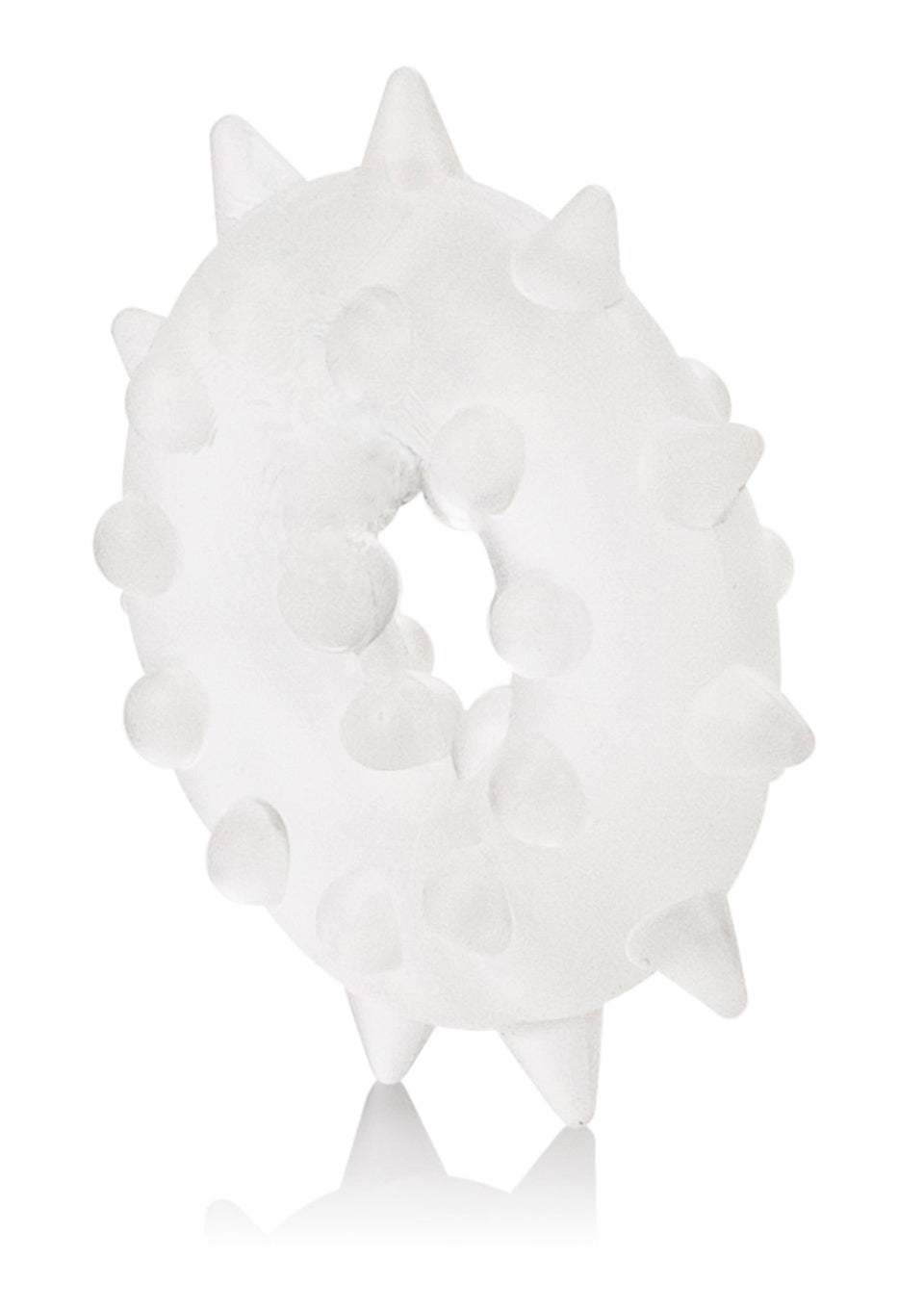 Pierścień erekcyjny Sexagon Enhancer 2 Calexotics przezroczysty 4 cm