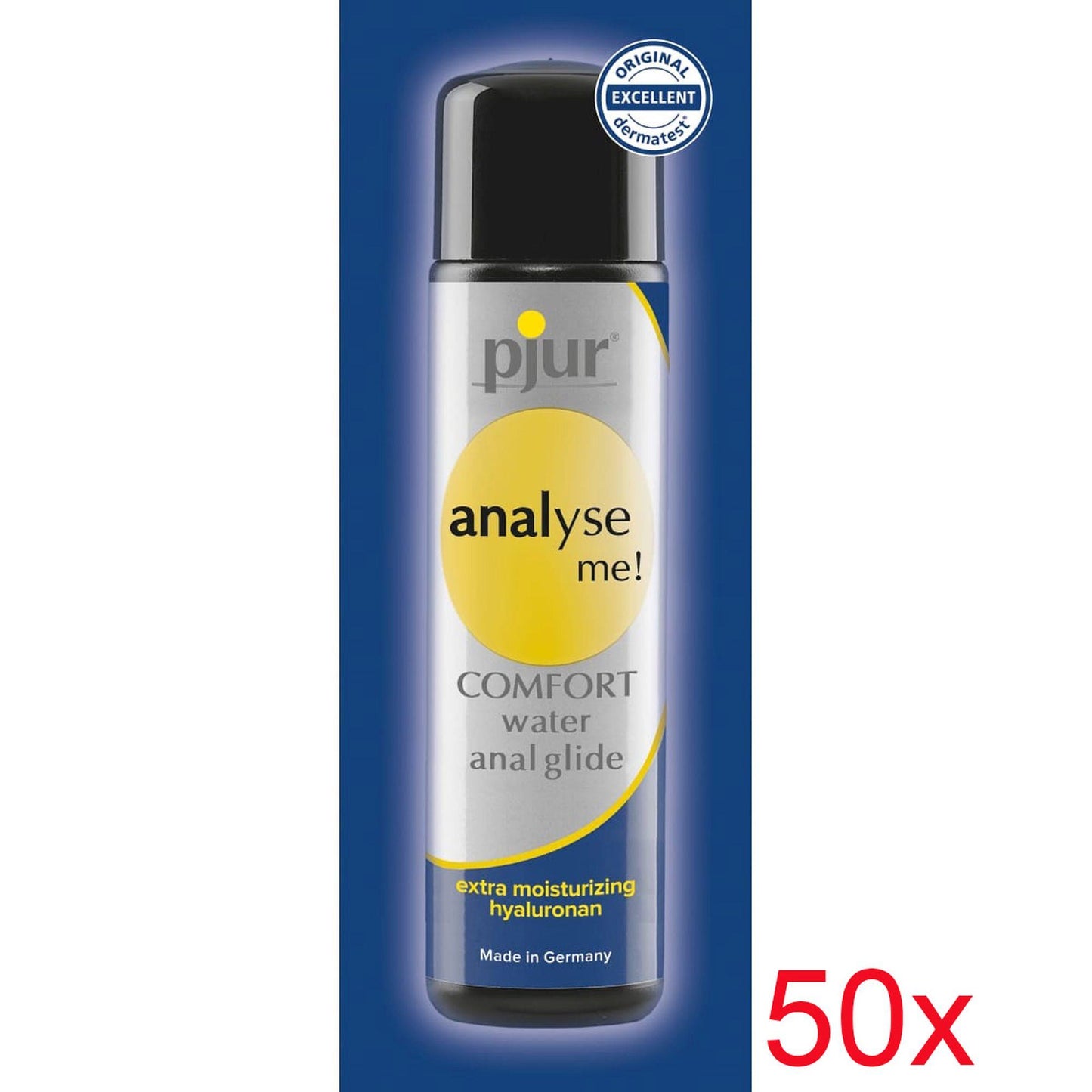 Lubrykant analny wodny Pjur Analyse Me Comfort 2 ml 50 sztuk