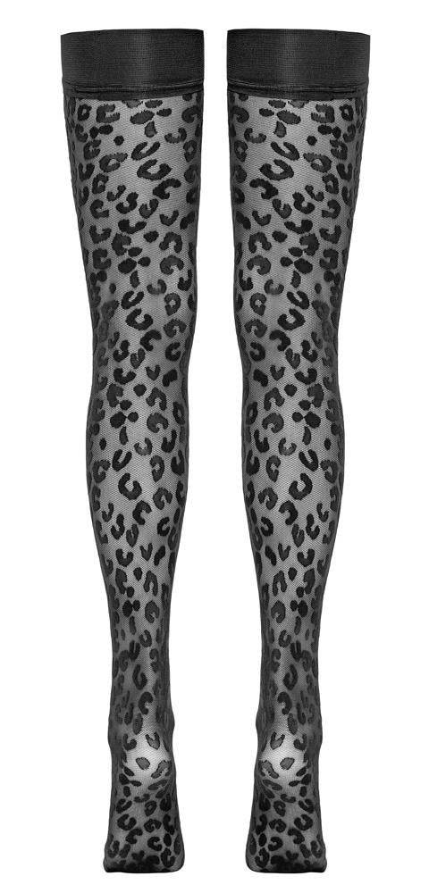 Pończochy samonośne Cottelli LEGWEAR leo 30 den