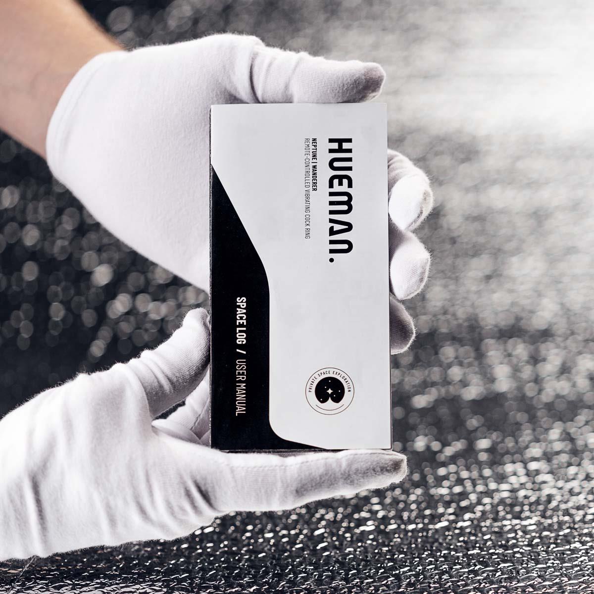 Wibrator analny z pierścieniem Hueman Black Hole fioletowy USB