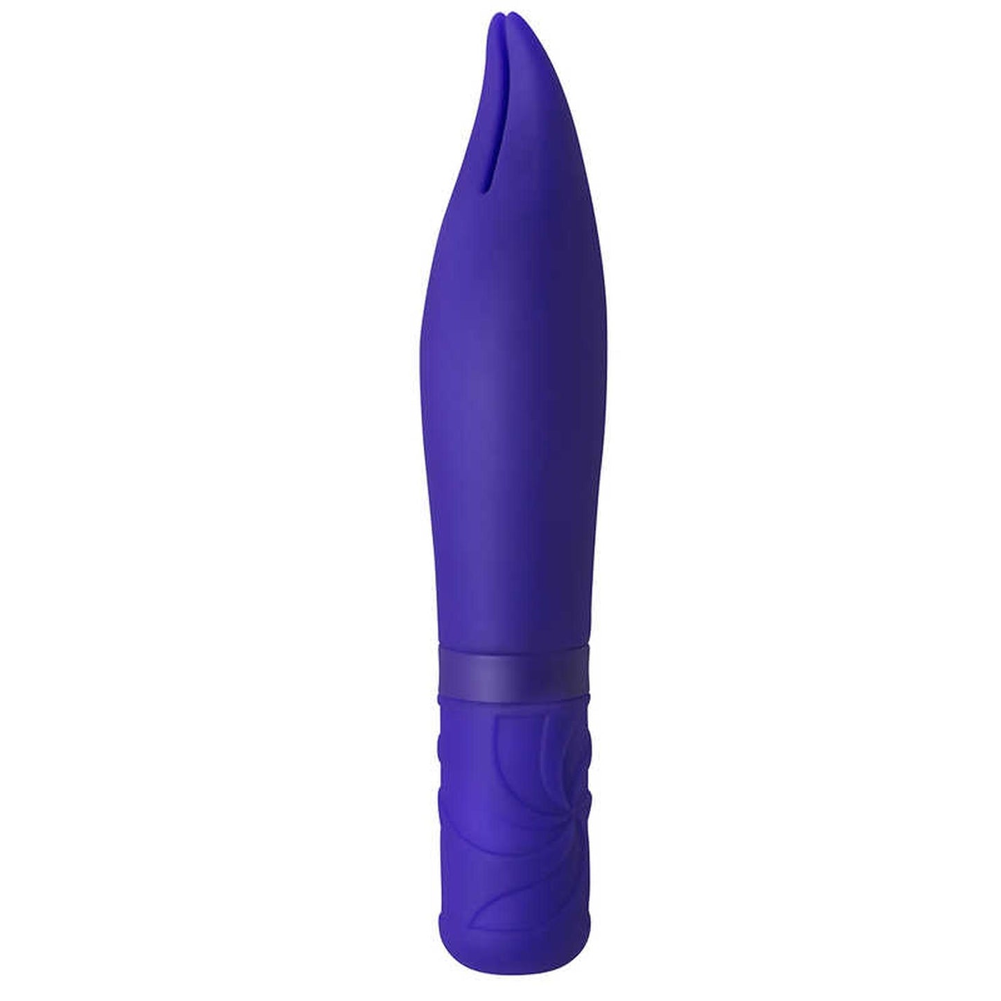 Miniwibrator silikonowy BonBon's niebieski akumulator 15 cm