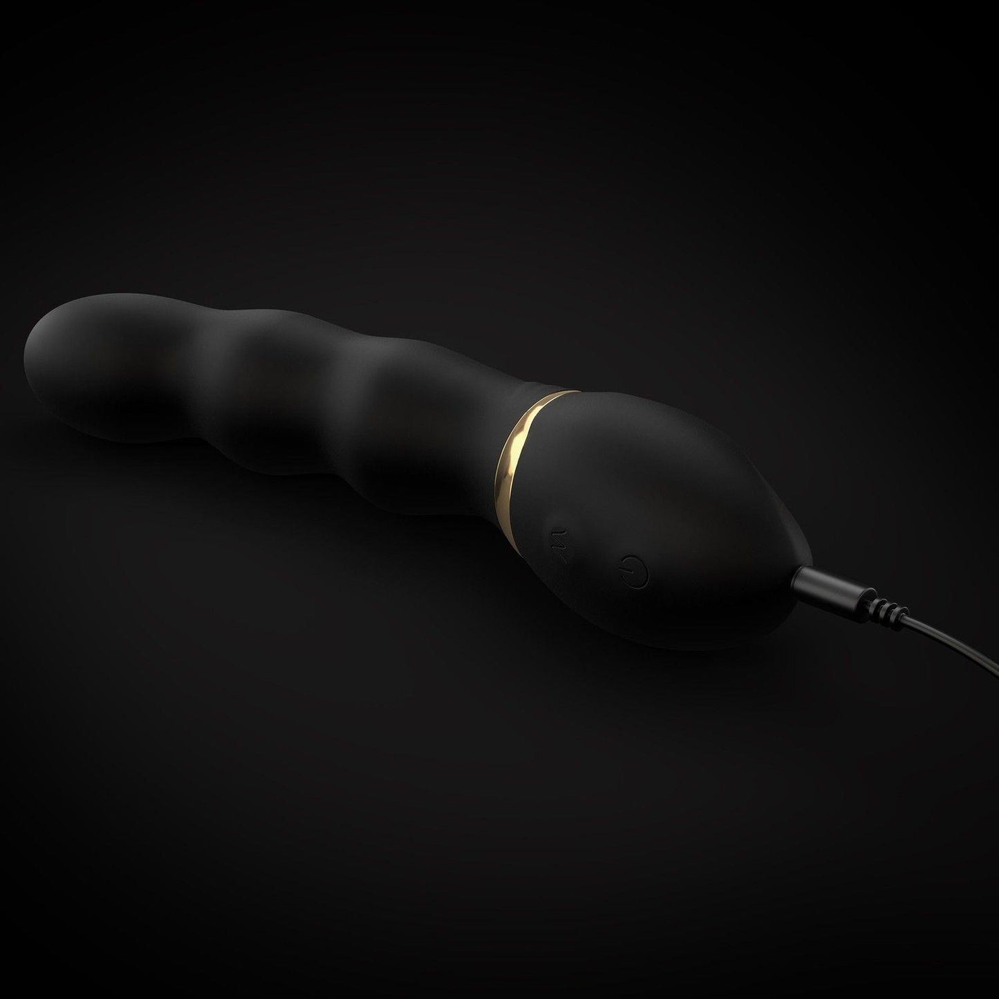 Wibrator punktu G Dorcel Too Much 2.0 z 3 silnikami czarny USB 22 cm