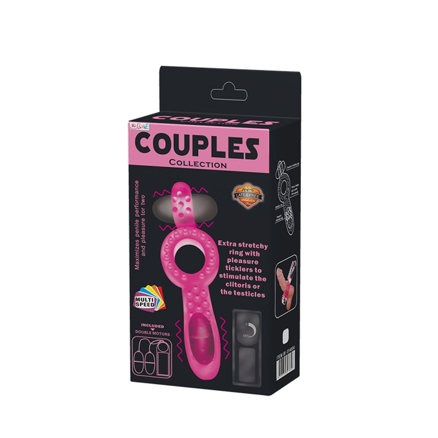 Pierścień wibrujący Baile Couples Collection