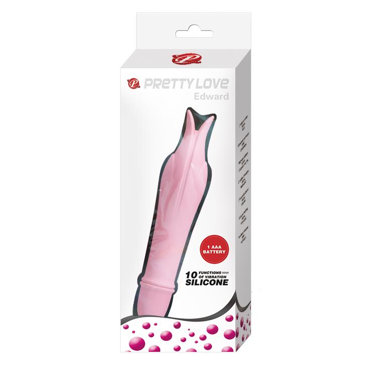 Mini wibrator silikonowy Pretty Love Edward 10 trybów