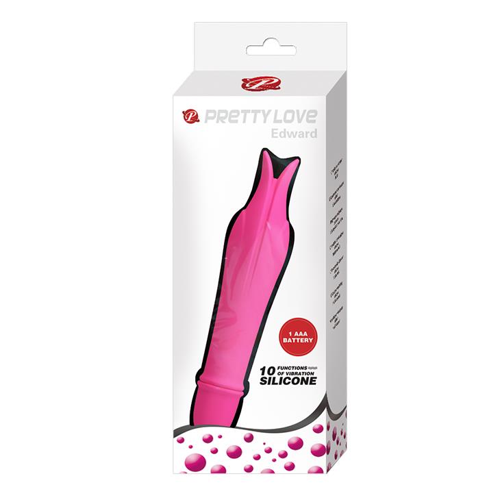 Kompaktowy wibrator silikonowy Pretty Love Edward 14,5 cm