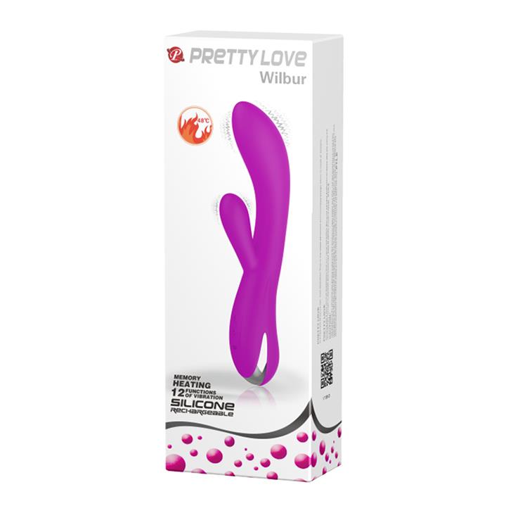 Wibrator punktu G Pretty Love Wilbur 12 funkcji USB