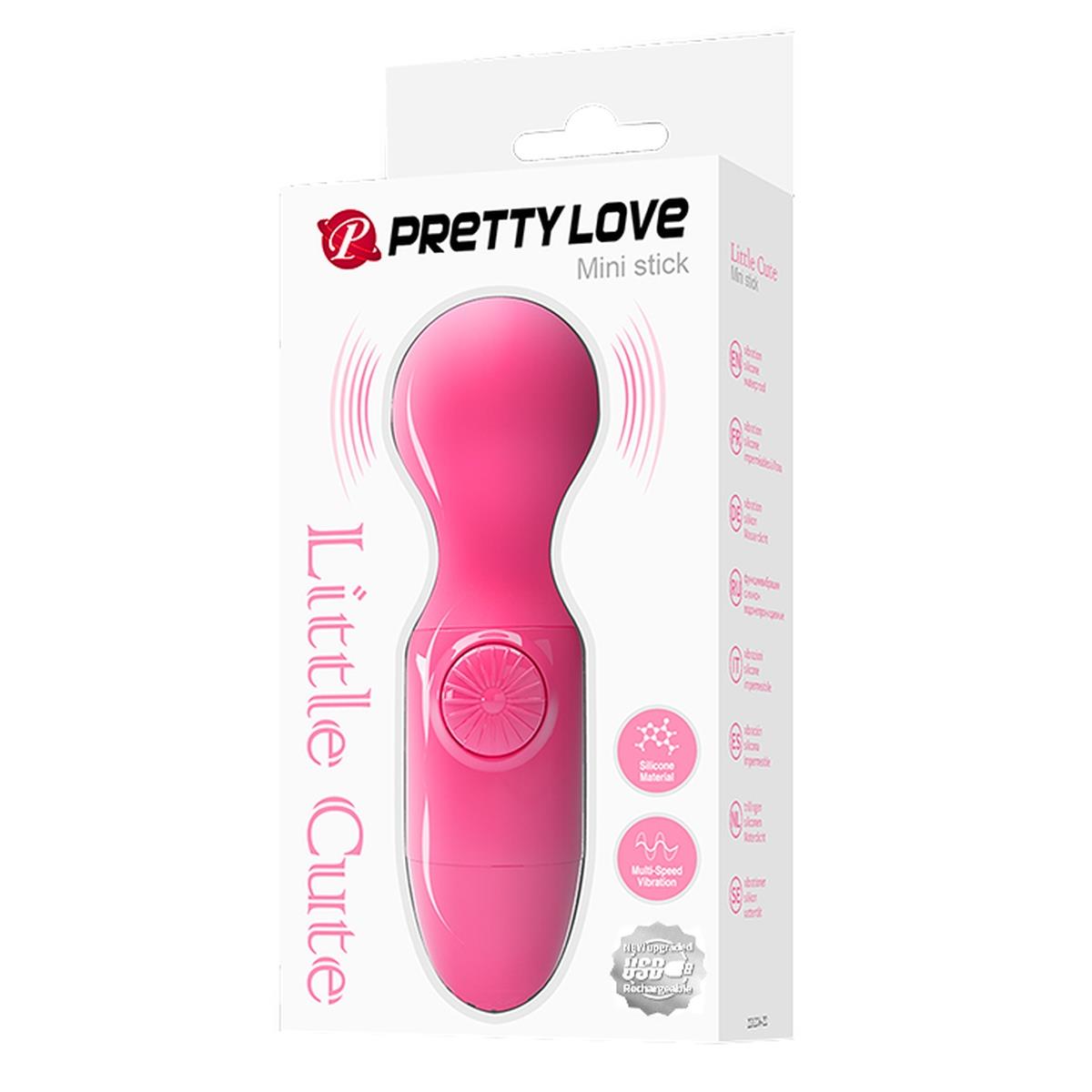 Mini masażer wibracyjny Pretty Love silikonowy USB wodoodporny