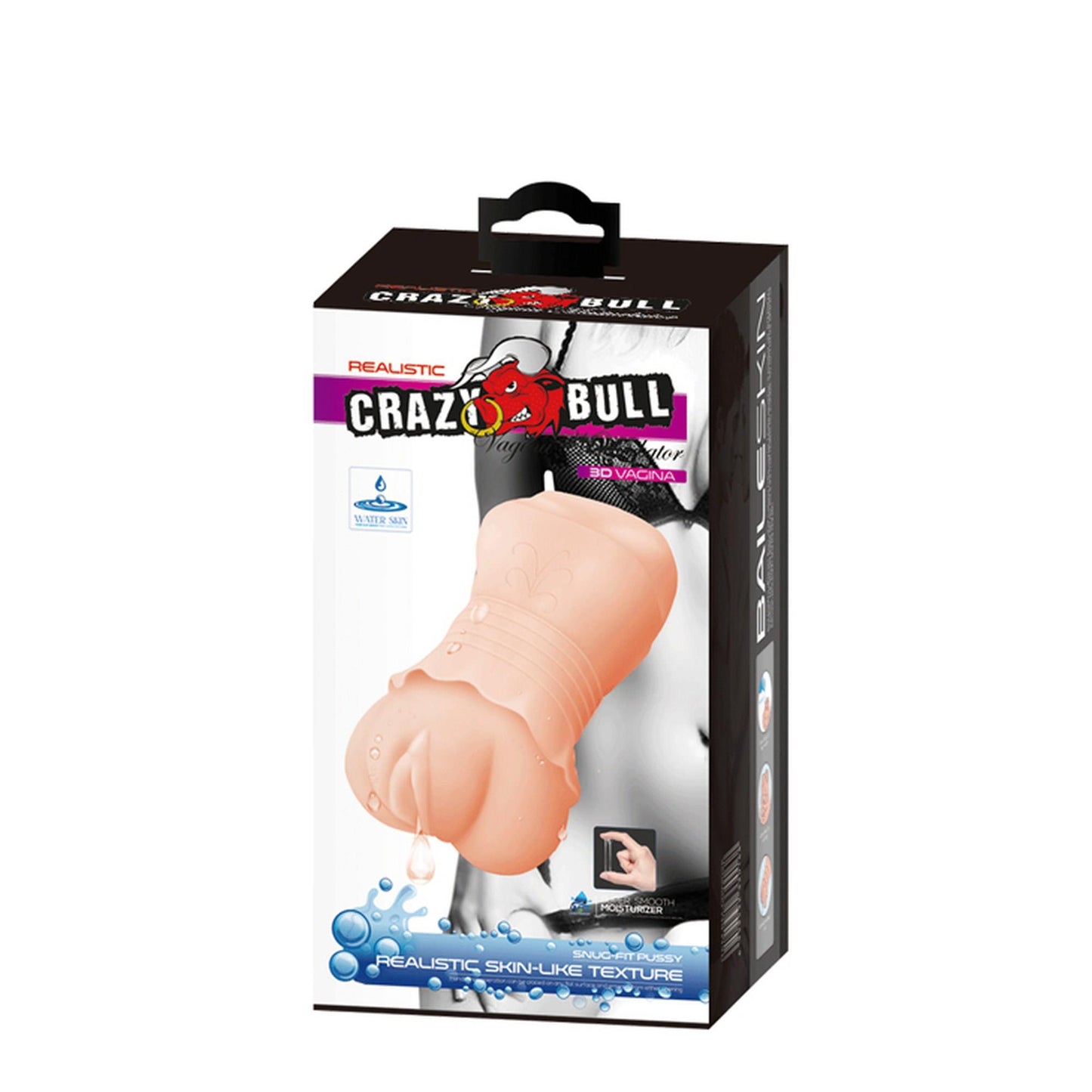 Realistyczny masturbator 3D wagina Crazy Bull