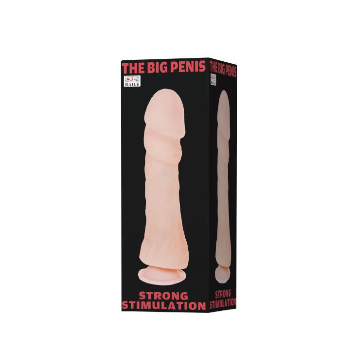Dildo realistyczne ssące Baile cieliste 235 cm