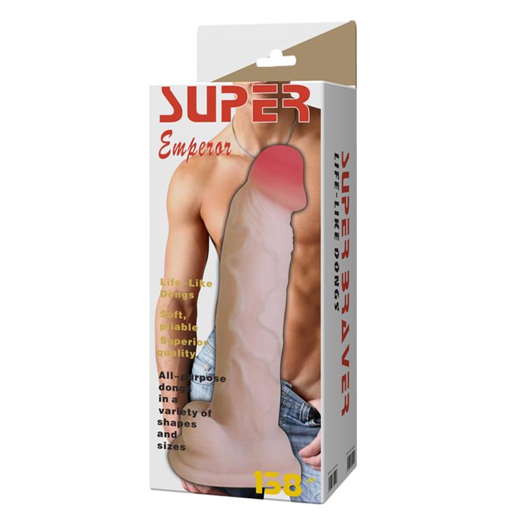 Ogromne realistyczne dildo Baile Super Emperor 36 cm