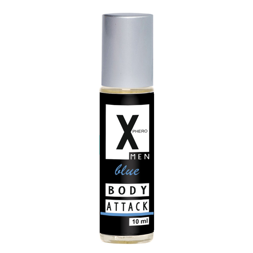 Perfumy męskie X-Phero Body Attack Blue wytworny zapach