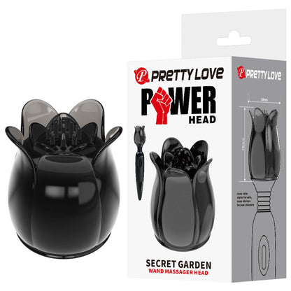 Głowica Pretty Love Power Head Secret Garden do masażera wand