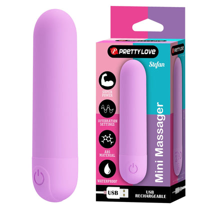 Mini wibrator Stefan Pretty Love 10 funkcji