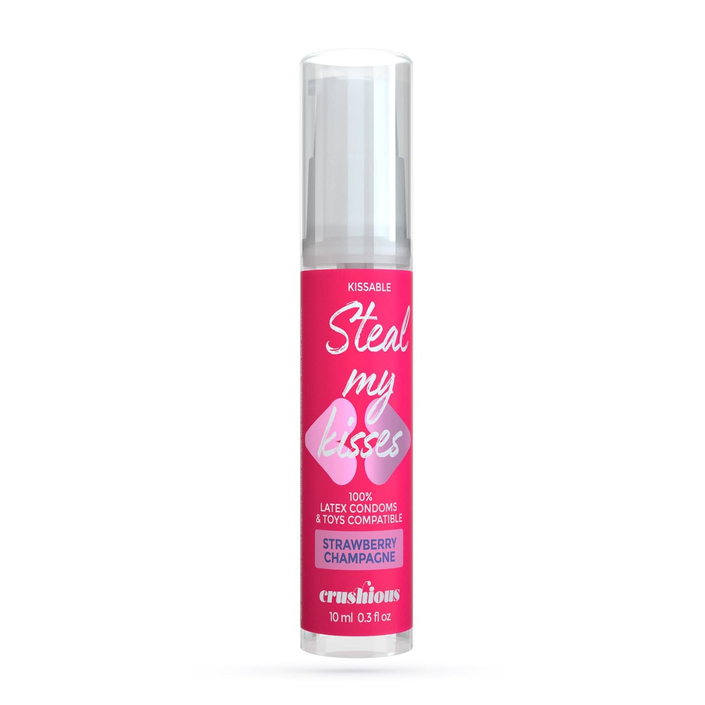 Żel intymny Crushious Steal My Kisses truskawkowy szampan 10 ml