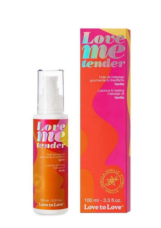 Olejek do masażu rozgrzewający waniliowy Love to Love 100 ml
