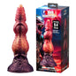 Dildo silikonowe pofalowane Savage Beastlord 24 cm Power Monsters