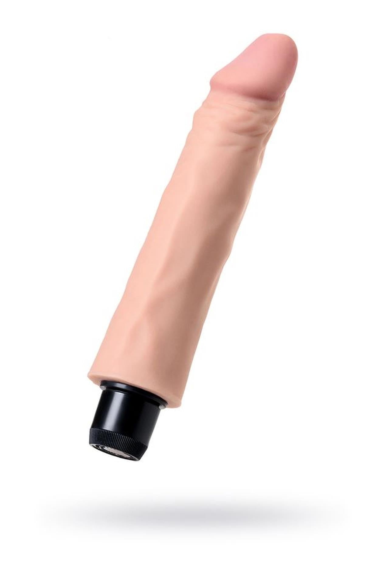 A-TOYS, Realistic vibrator, TPE, Multi-speed, 19 cm
