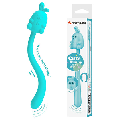 Stymulator łechtaczki Cute Bunny Pretty Love silikonowy 7 wibracji USB