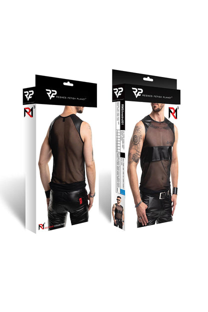 RMSilvestro001 - black T-shirt - M