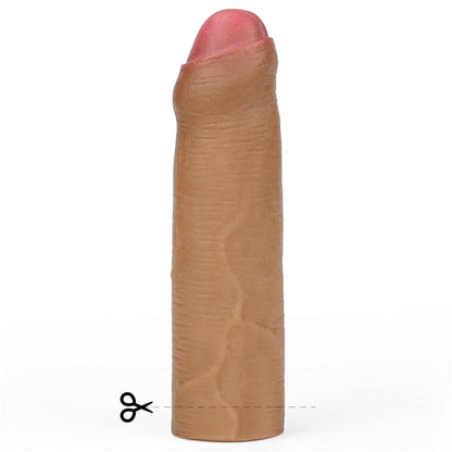 Add 1"" Revolutionary Silicone Nature Extender Uncircumcised