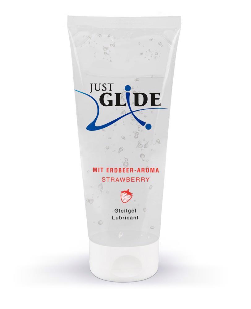 Lubrykant truskawkowy Just Glide 200 ml