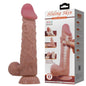 Dildo realistyczne Baile Sliding Skin giętkie przyssawkowe 24 cm TPR