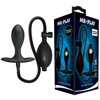 Pompowany korek analny Mr. Play silikonowy