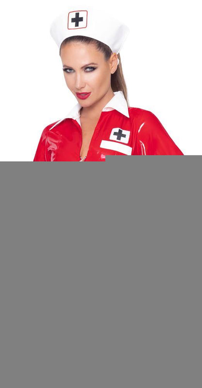 Vinyl Nurse red M