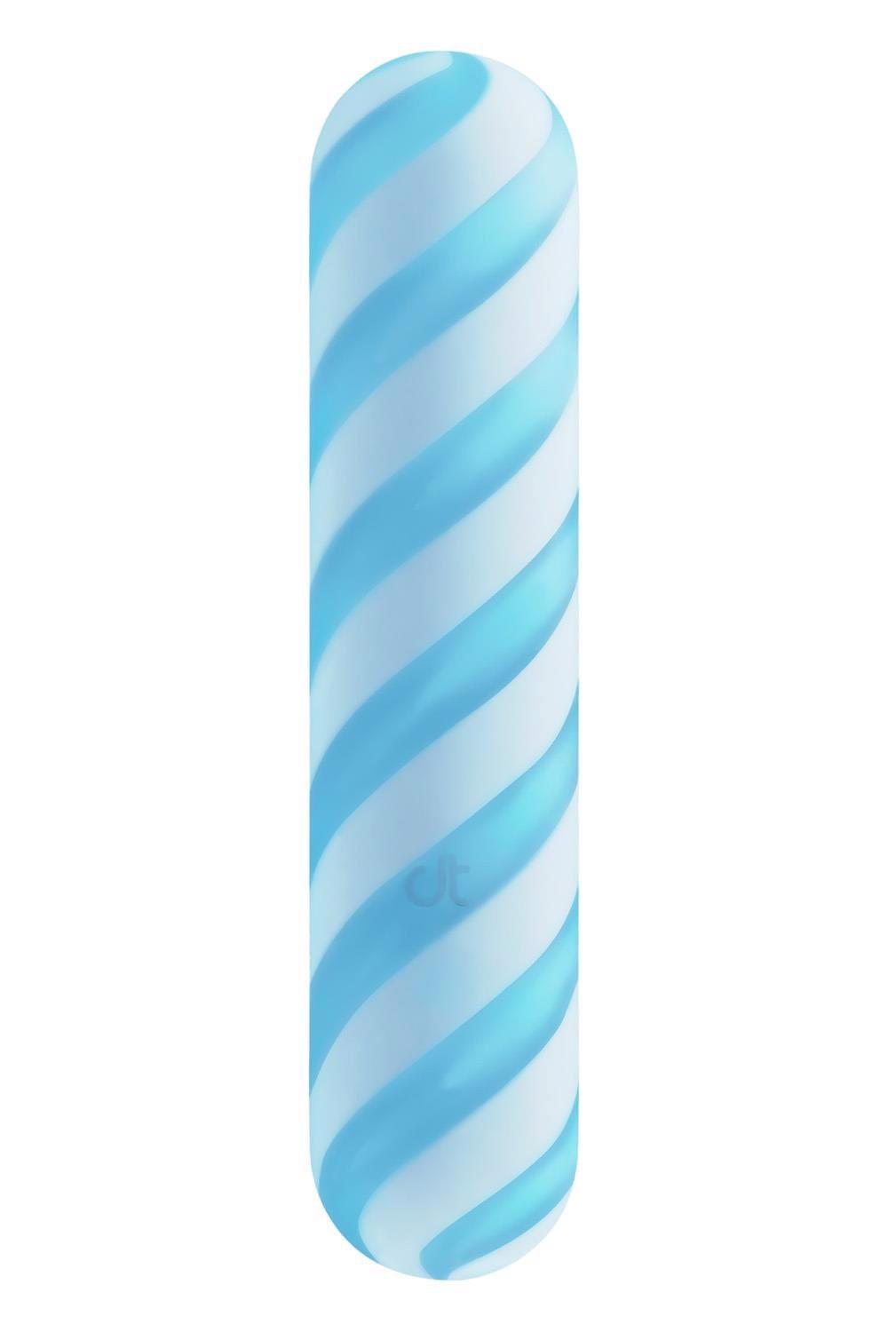 Wibrator bullet Glitz Blue For You Dreamtoys niebieski USB 10,9 cm