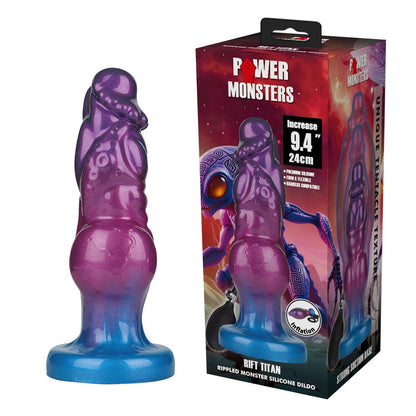 Dildo silikonowe dmuchane monster Power Monsters Rift Titan 24 cm