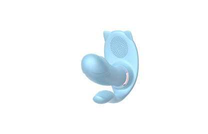 Wibrator analny Cat B Series Cute silikonowy 9 trybów USB