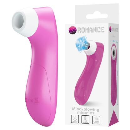 Stymulator ssący łechtaczki Breeze Romance różowy kompaktowy