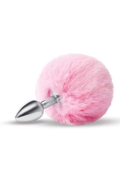 WHIPSMART 3 INCH FLUFFY BUNNY METAL PLUG WITH PINK TAIL