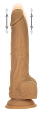 9" Thrusting Dong RC Caramel