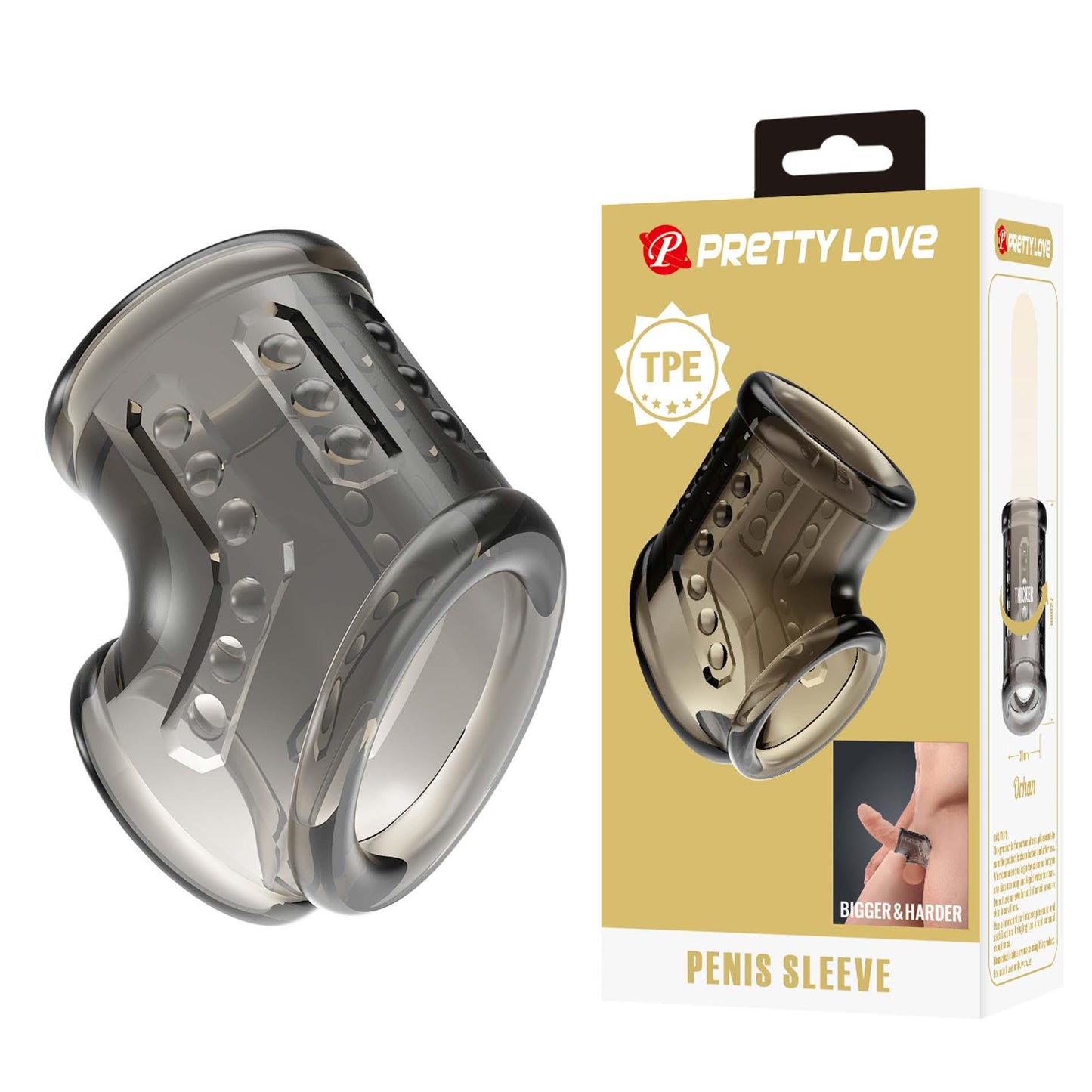 Pretty Love Penis Sleeve – Smoke