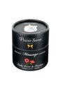 Świeca do masażu kwiat maku Plaisir Secret 80ml