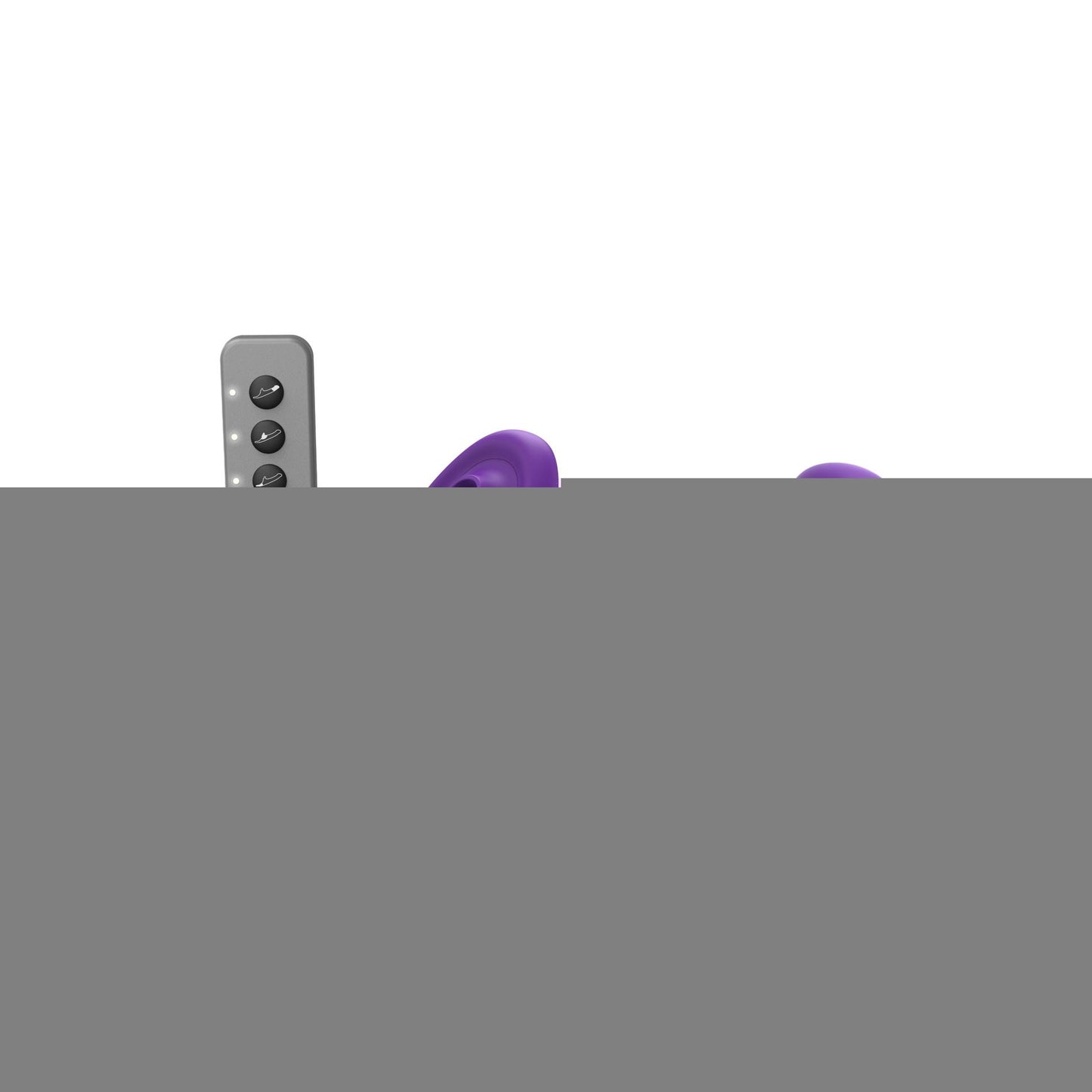 Dildo multi orgasm wibrujące Strap on me L fioletowe