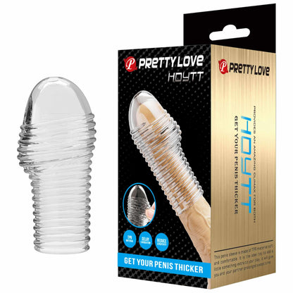 Przedłużka na penisa Pretty Love Hoytt transparentna
