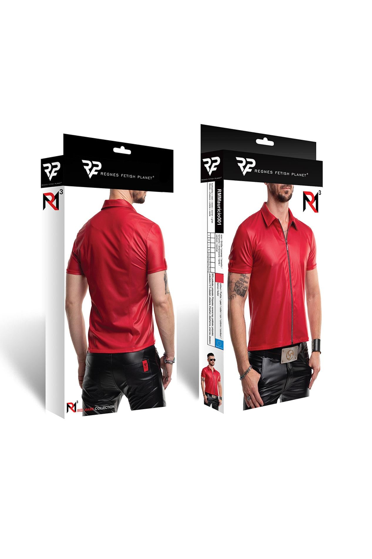 RMMauricio001 - red polo - M