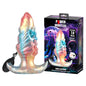 Korek analny silikonowy pompowany Power Ebon Leviathan 18 cm