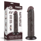 8'' Sliding Skin Dual Layer Dong Black