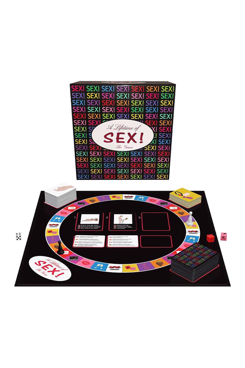 A LIFETIME OF SEX!