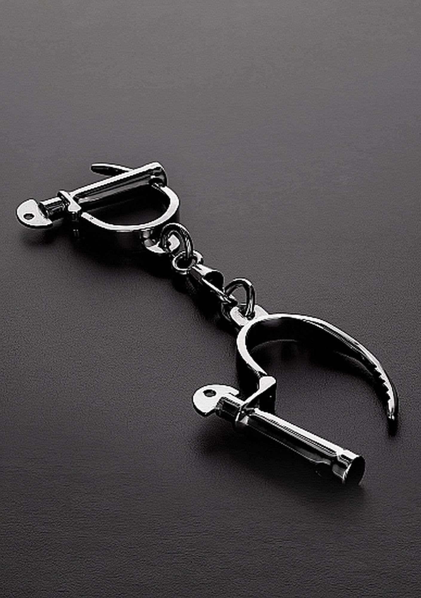 Kajdanki regulowane Steel stal nierdzewna 6 cm
