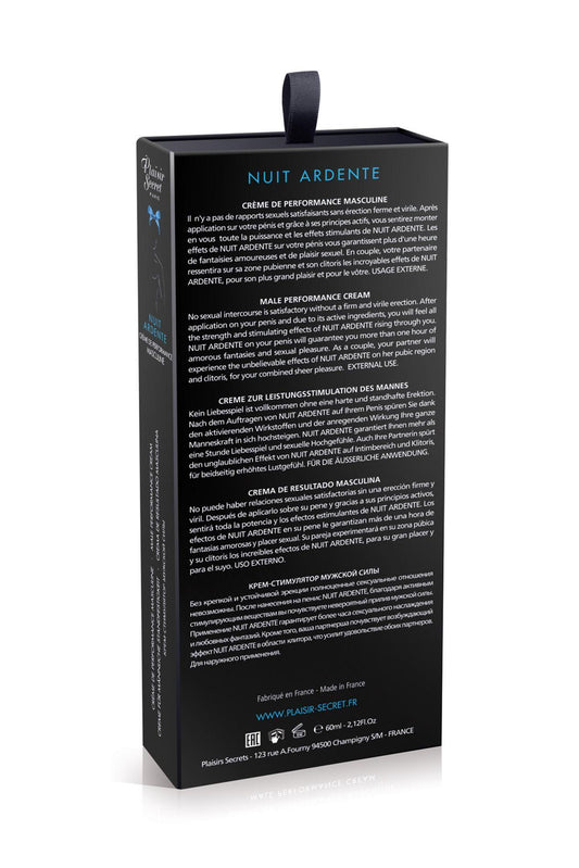 Krem rozgrzewający Nuit Ardente Secret Pleasure 60ml