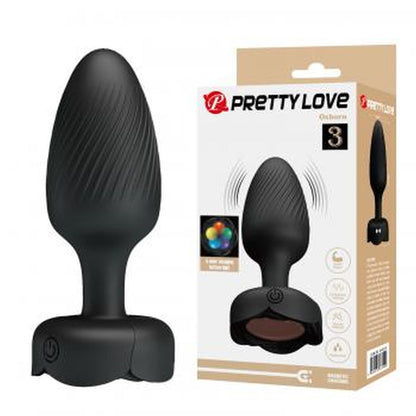 Korek analny wibrujący LED Pretty Love Osborn silikonowy