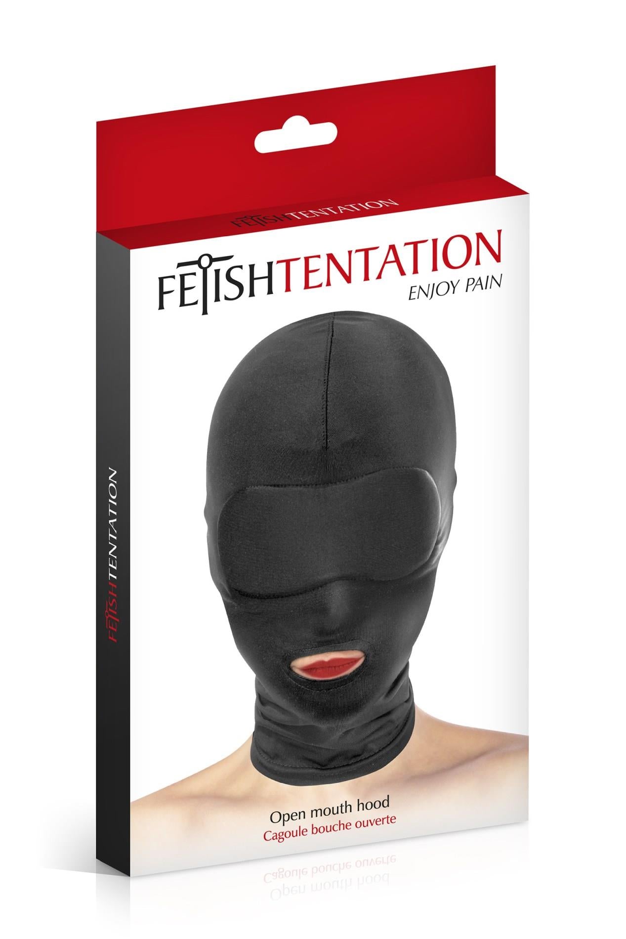 Maska BDSM z otworem na usta Fetish Tentation